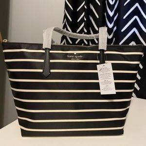 Kate Spade Kitt Jess Stripe Large Tote